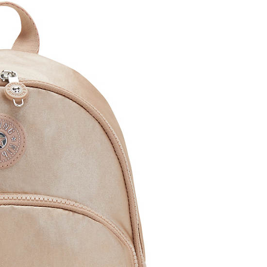 Sacs À Dos Kipling Paola Small Metallic Doré | FR 1615XY